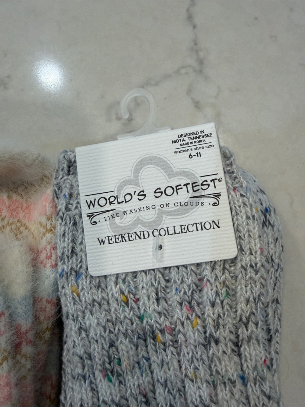 World’s softest Socks Bundle Cozy Crew Socks - Mixed Colors - Picture 2 of 3